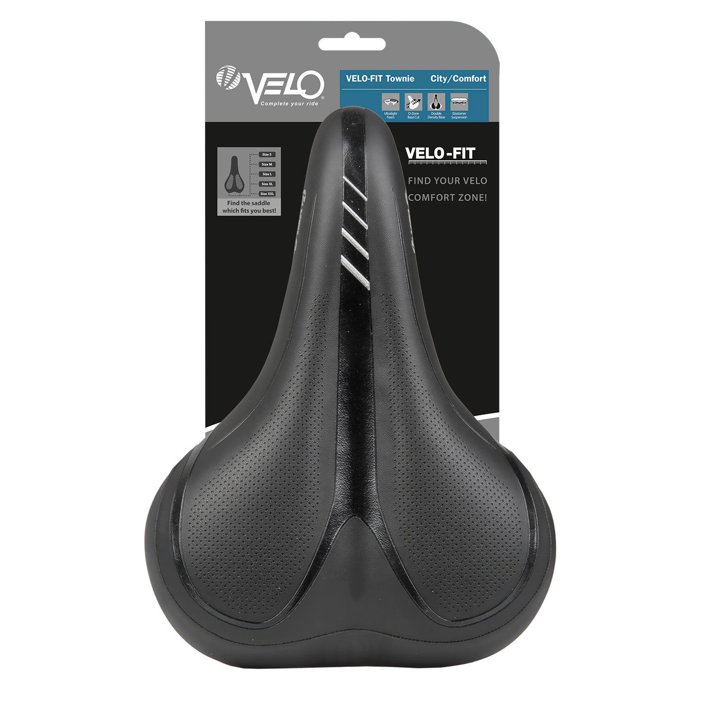 Velo Saddle Townie XL Light Comfort schiuma