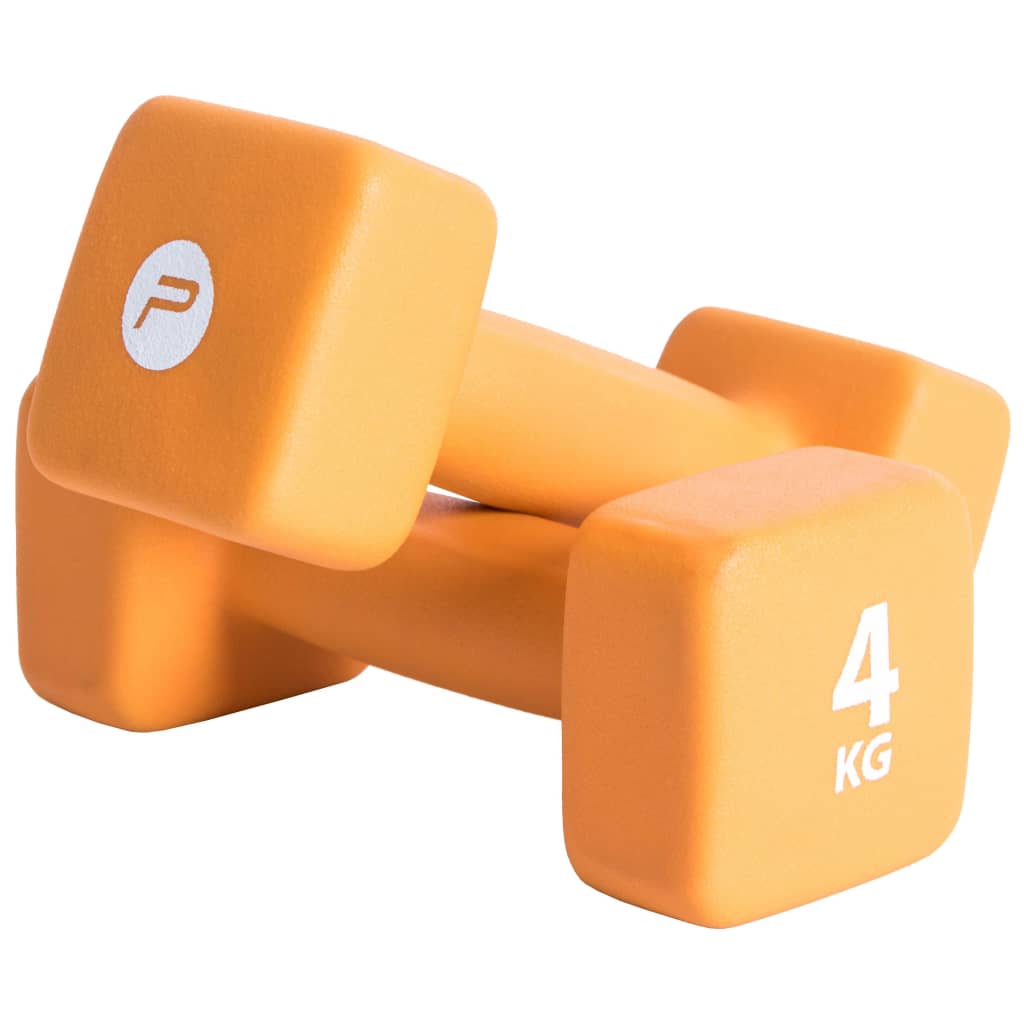 Pure2Improve Pure2Improve Halterset 2x4 kg neopreen oranje