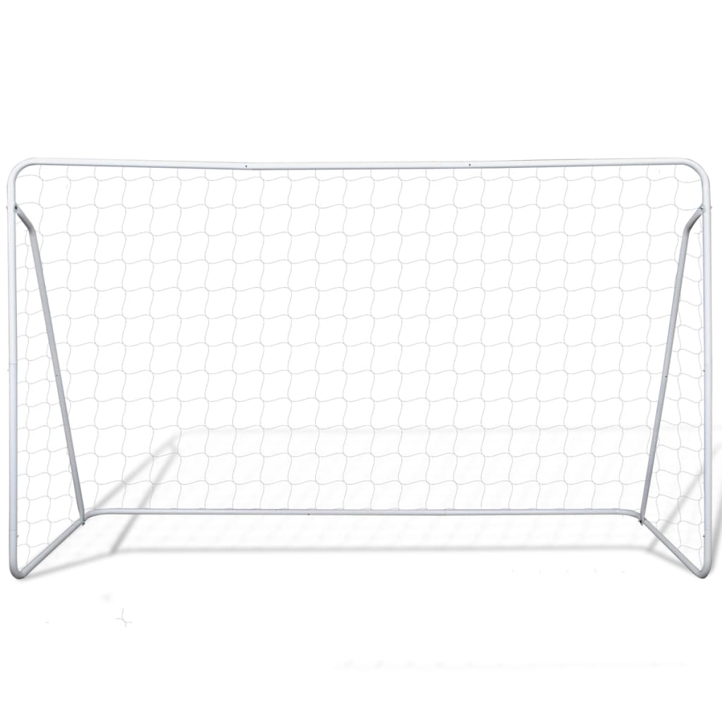 Vidaxl Football Goals 2 PCS 240x90x150 cm de acero