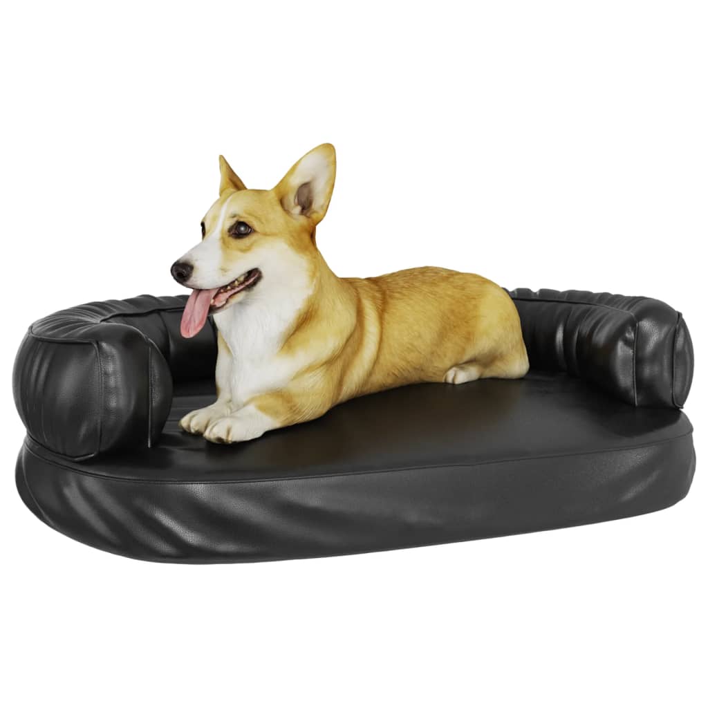 Vidaxl Dog Casket con schiuma ergonomica 88x65 cm in pelle artificiale