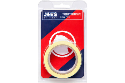 Joe's No Flats Tubless Rim Slint amarillo 33 mm x 9m