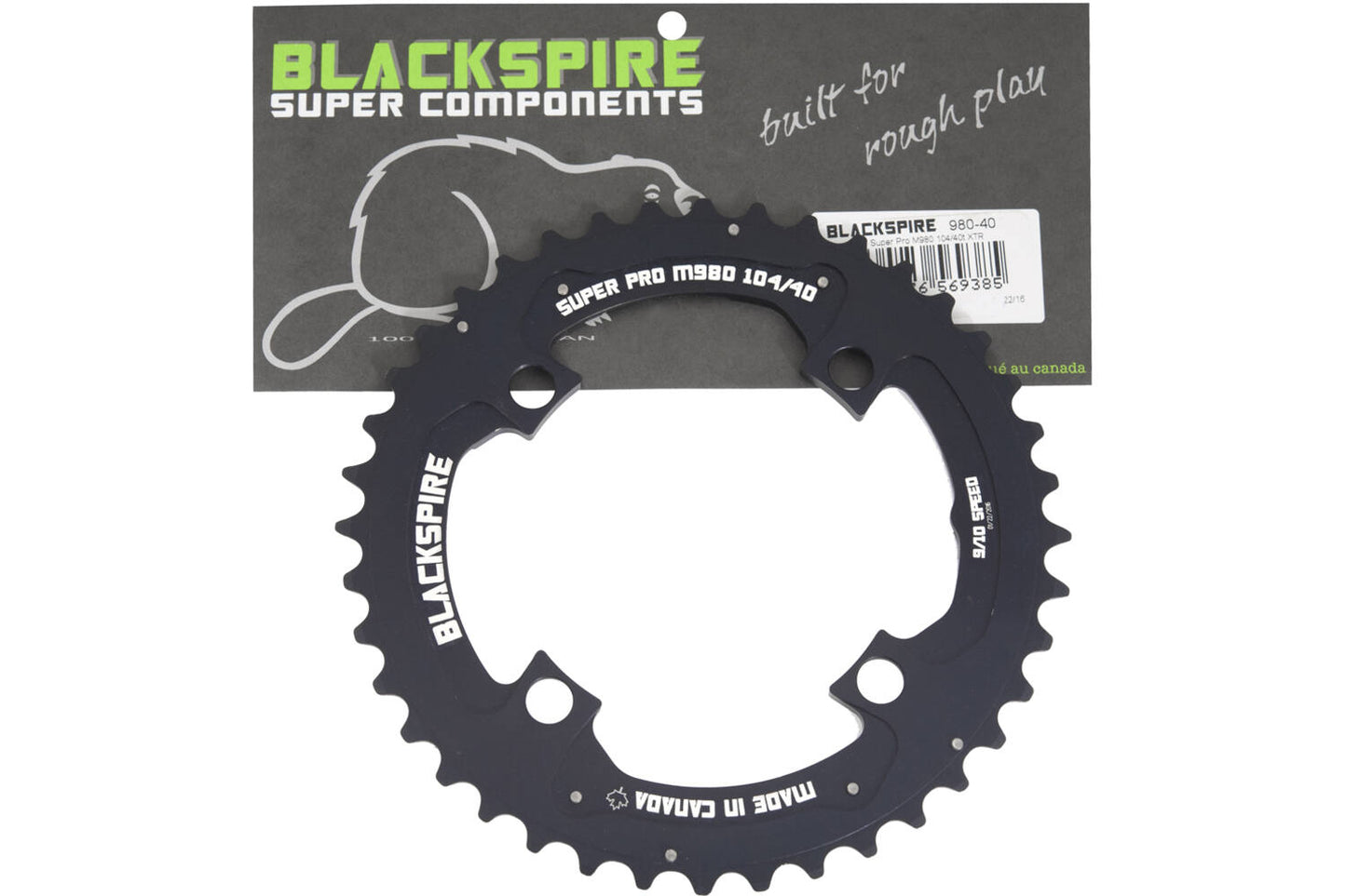 Blackspire - Cadena Top MTB Super Pro XTR FC -M980 104BCD 40T.