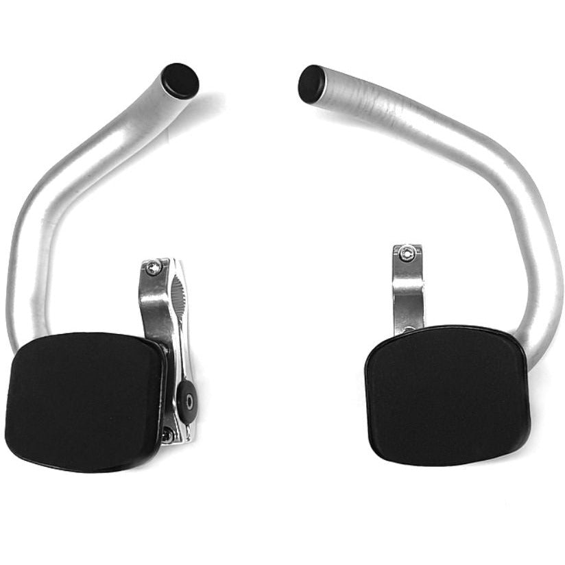 TRANZX Set Set -Up Directora Dirección Triatlón 22.2 mm de plata con almohadillas