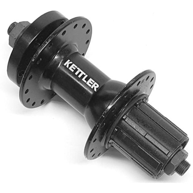 Kettler dopo Hub Cassette 8 9 10 Speed Outages Black 32 fori 6 punti