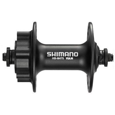 Shimano HB-M475 FORN Disc Brake 6 Holeros Falla de 32 agujeros Matt Negro
