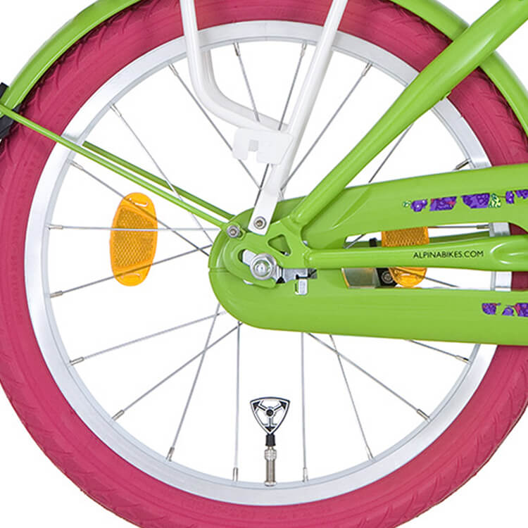 Rueda trasera Alpina 18 Retire J20 White YS701 Zink Spk