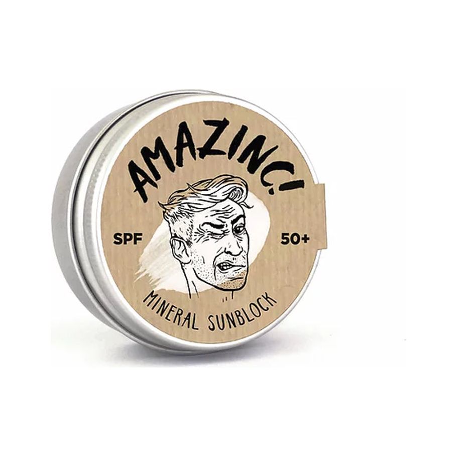 ¡Amazinc! Surf Zinc Sunbloque SPF50 Tiburón Tooth White 25gr