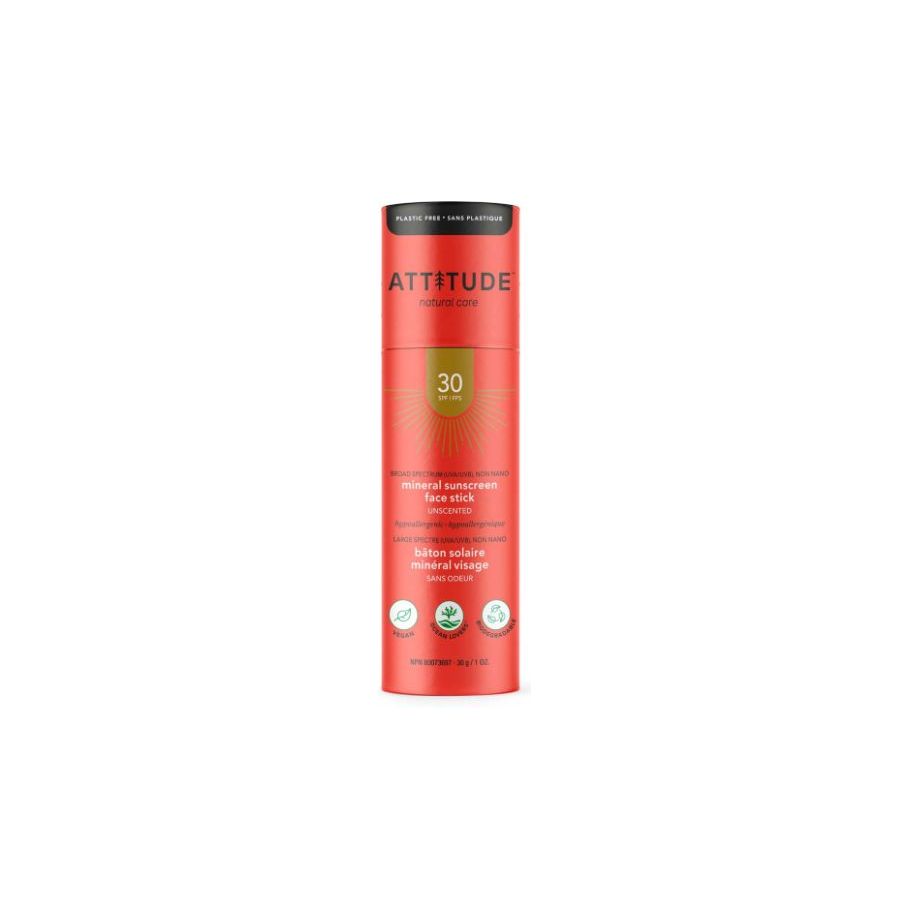 Attitude faccia solare a bastone SPF 30 UNPAIRFUMED