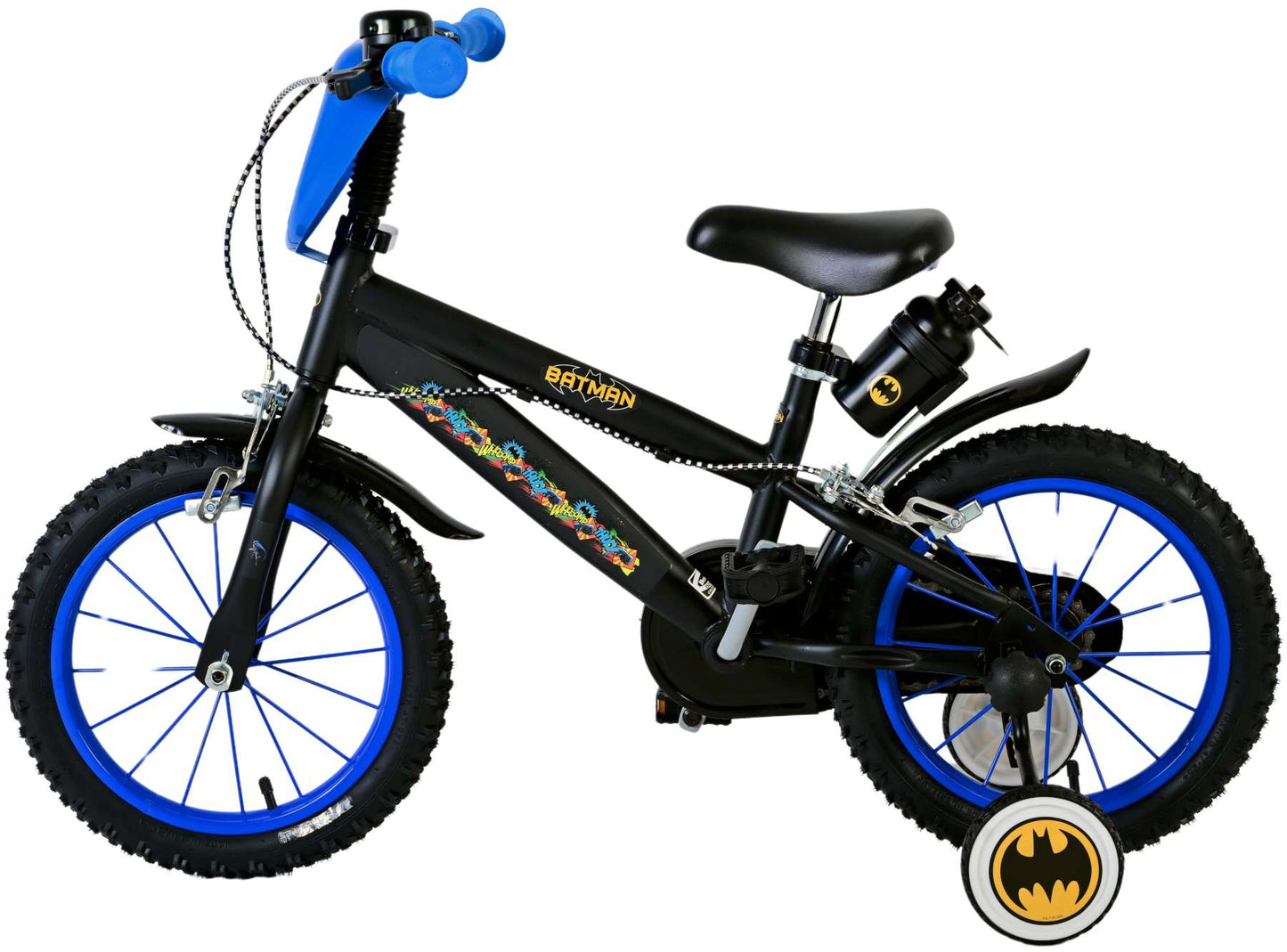 Batman Children's Bike - Boys - 14 pollici - Nero