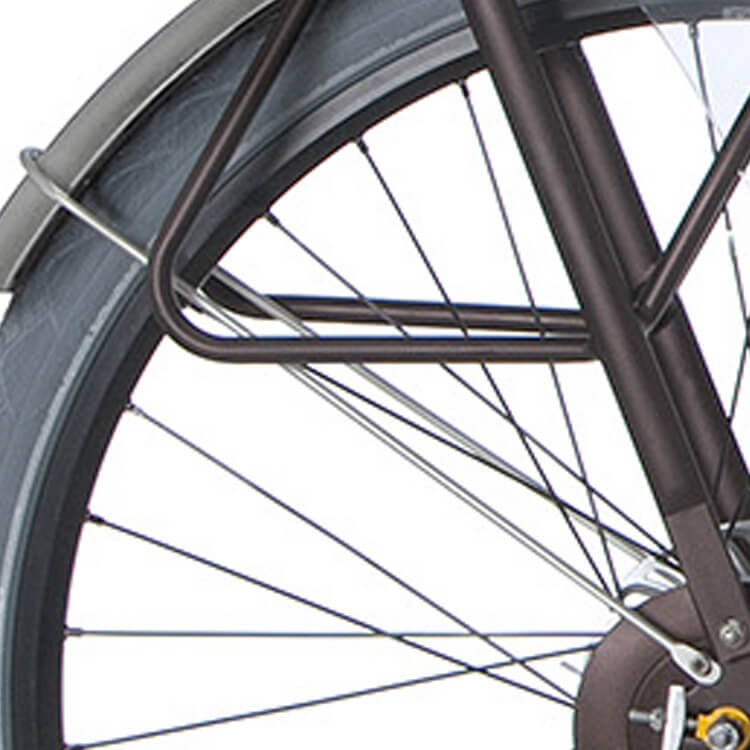 Cortina Fender Barra trasera 28 raíces de plata