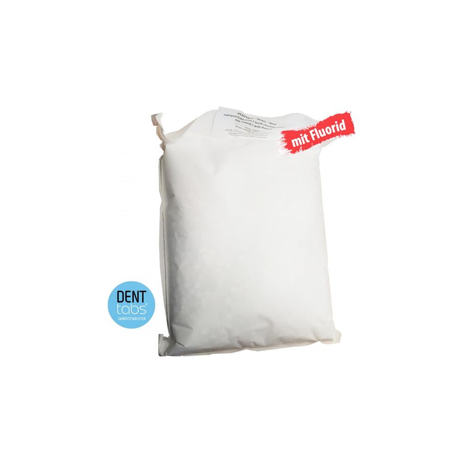 Denttabs Denttbs Teash Poots Tablas con fluor a granel