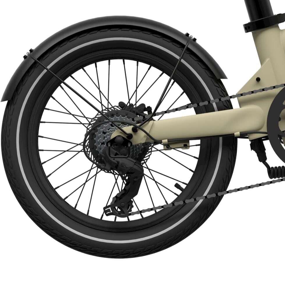 Eovolt Wheel Tarde V2 V2 20 pulgadas Negro