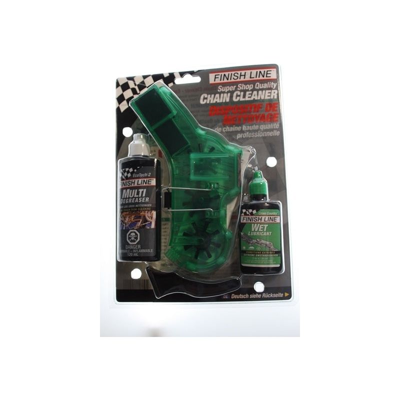 Línea de acabado del sistema de limpieza de cadenas