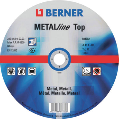 Bernese Brot Up Top Metalline 115x6.0x22.2 mm