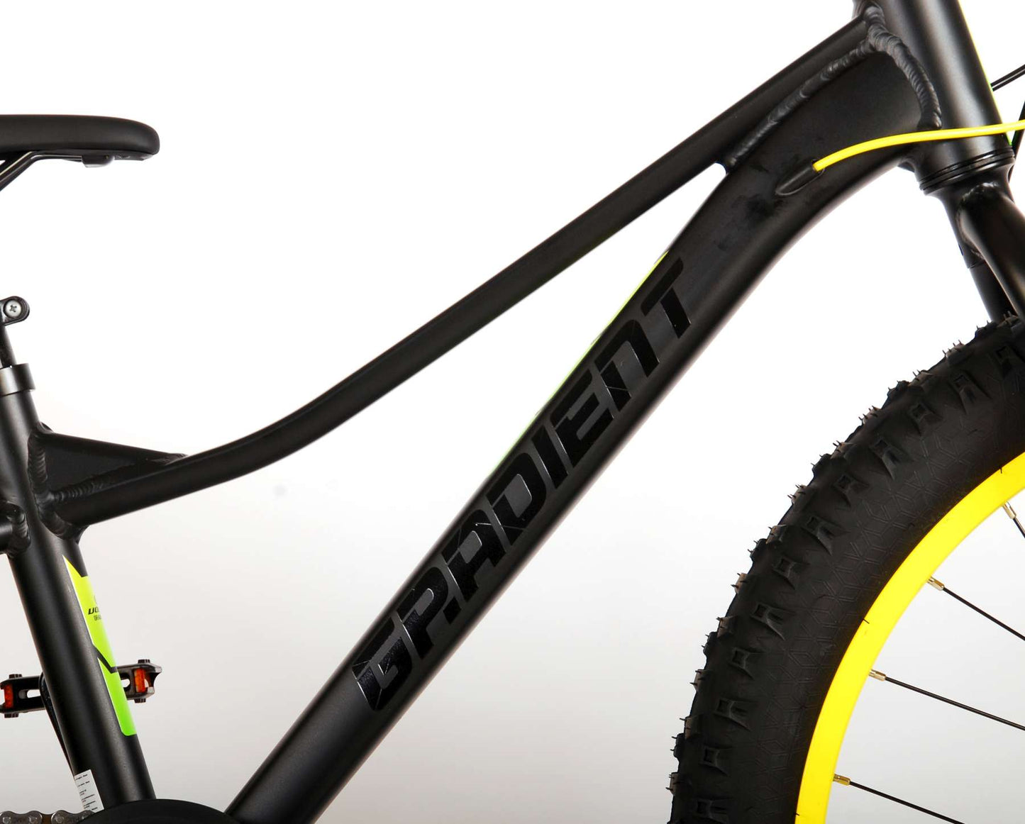 Bicycle per bambini a gradiente Vlatare - Boys - 24 pollici - Giallo verde nero - 7 velocità - Collezione Prime