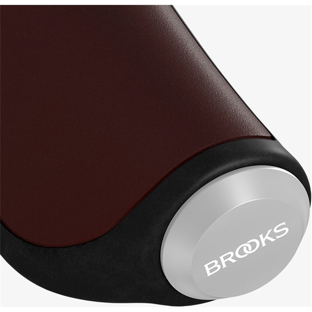 Brooks maneja el agarre de cuero ergonómico 130 mm A.BROWN
