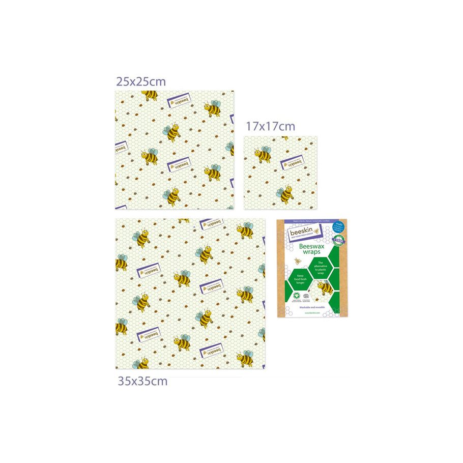 Panno Beeskin Abeeswax set piccolo, medio e grande stampa