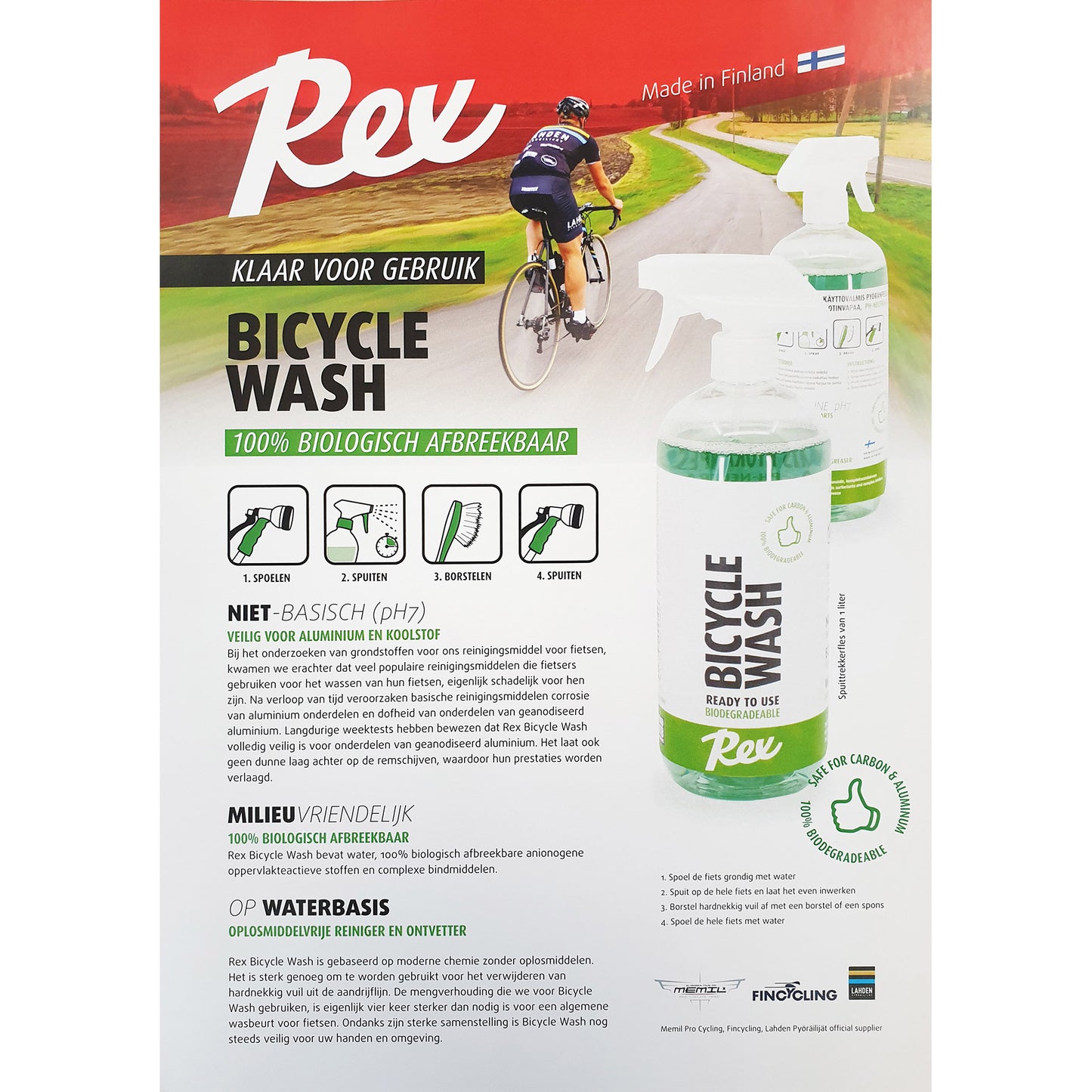 Lavaggio in bicicletta Rex 1000 ml