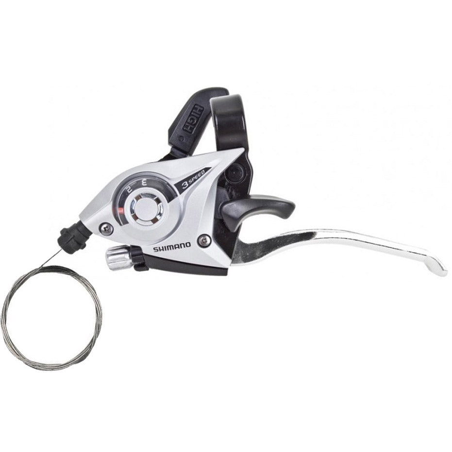 Versteller Shimano Ez-Fire 3V ST-Ef51 Left 1800 mm de plata