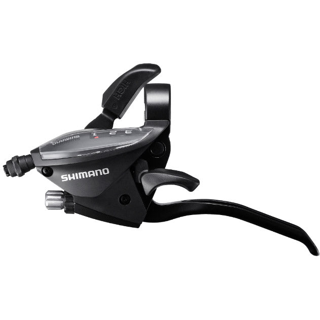 Versteller Shimano Ez-Fire 3V ST-EF51A Izquierda 1800 mm Negro