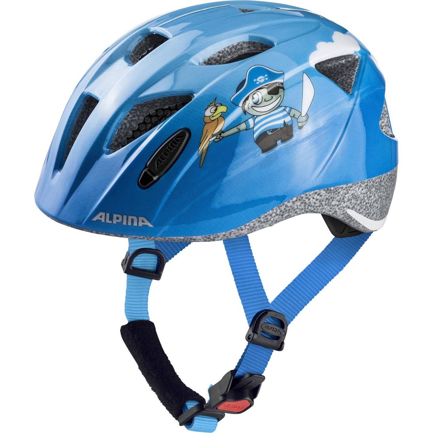 Casco olimpico sportivo sportivo per bambini Ximo Pirate 49-54 Gloss