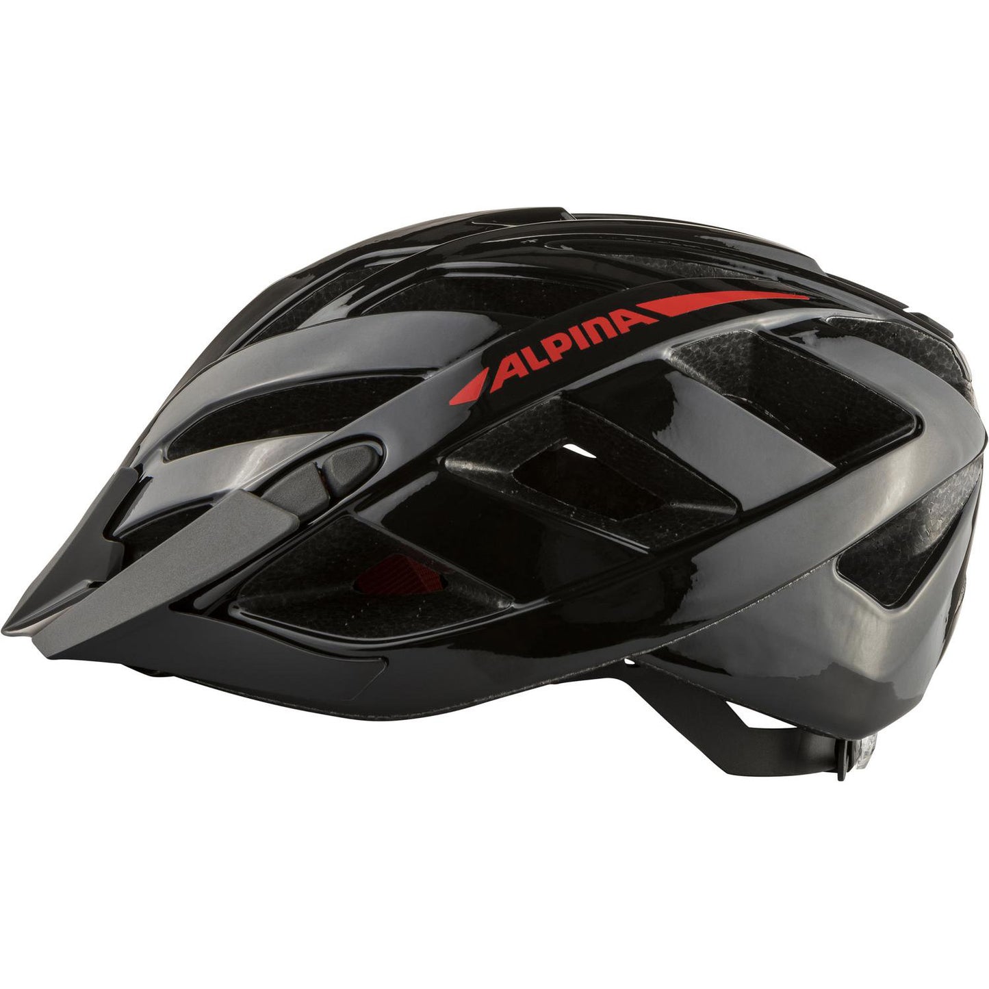 Helm de ropa deportiva olímpica Panoma 2.0 Black-Red Gloss 52-57