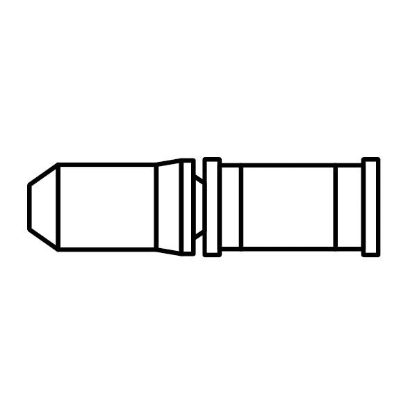 Shimano ChainStift Breekenpen 9V Black Y06998020 (por pieza)