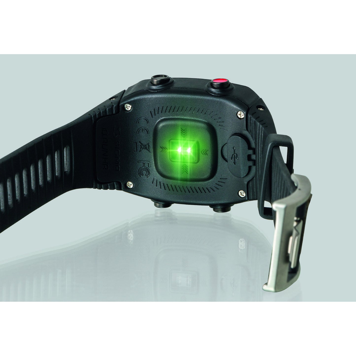 Sigma Id.Run Hr Pacific Blue Sports Watch 24910