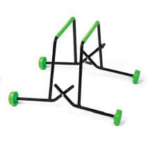 Stand de stand de show styling pony verde