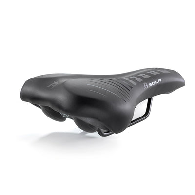 Selle monte grappa monte grappa zadel asola e-bike zwart