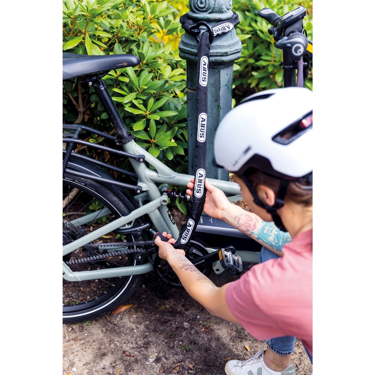 ABUS ACH 2.0 6KS100 InPeste Chain - Nero (100 cm)