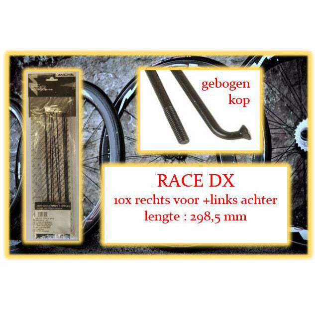 Miche Spaak+Nip. 10x rv+la gara dx