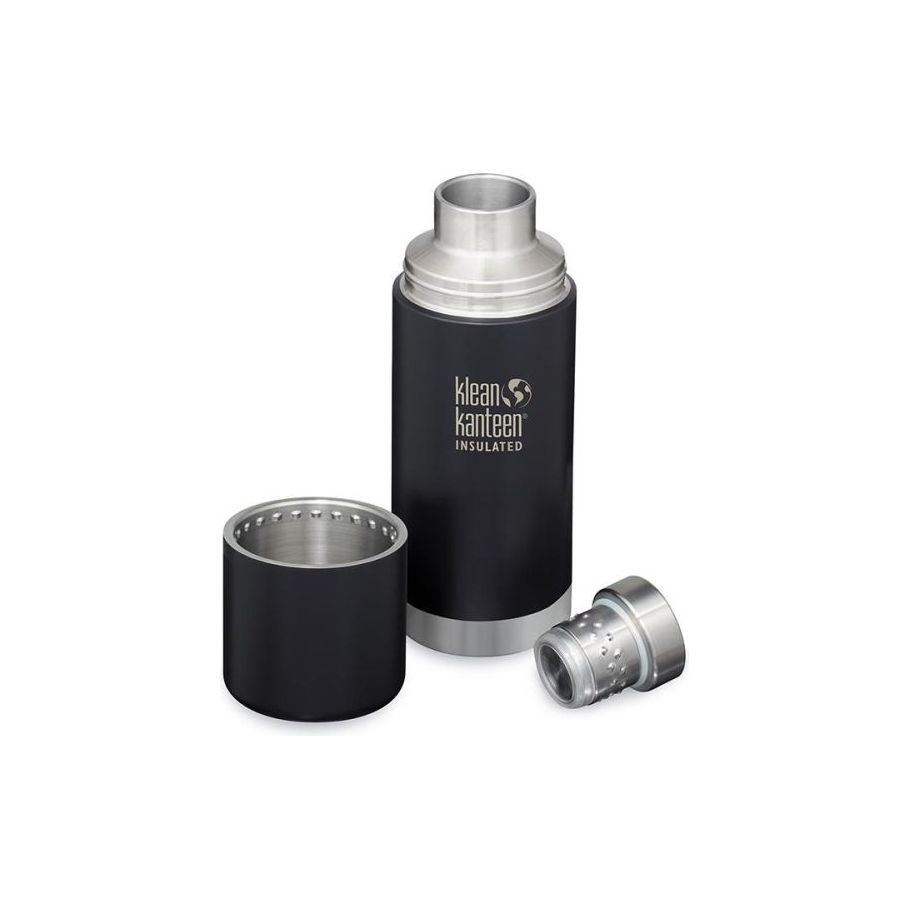 KLEAN KANTEEN THERMOSFLESS TK MATZWART 473ML SHALE NERO