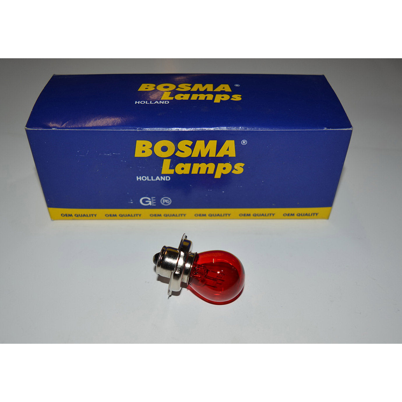 Lámpara 6V-15W P26S Collar Red P St