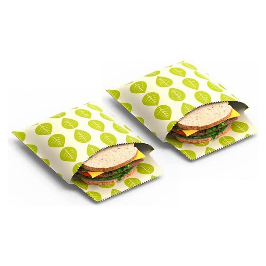 Cera vegana avvolge il set di avvolgimento del sandwich vegano di 2