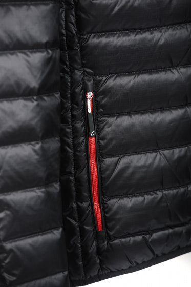 Alvivo Outdoorjas Workuta heren nylon zwart rood maat XS