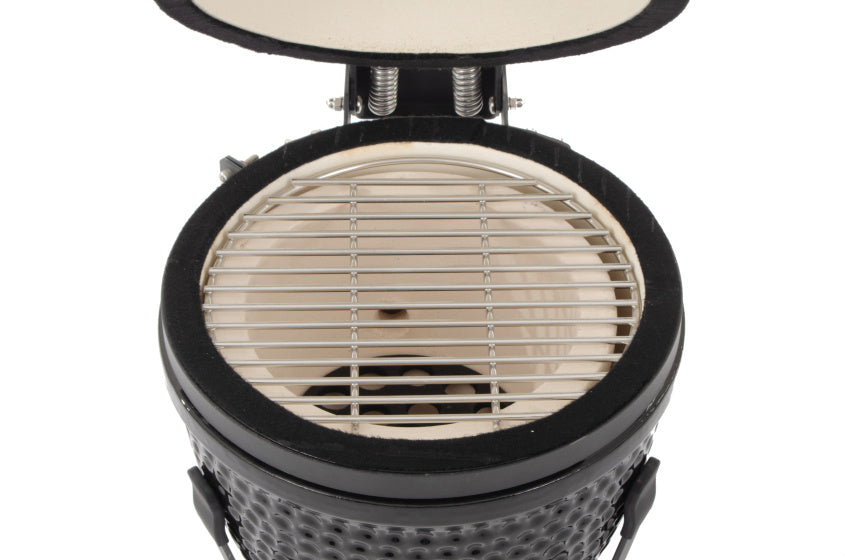 Arbaer Kamado Small Ø 13 inch met Frame Keramisch Zwart