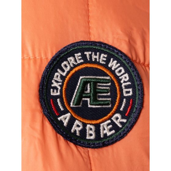 Arbær Aaron Padded Jacket Heren Koraaloranje Maat 3XL