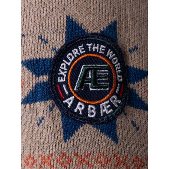 Arbær Antoine Noruega Sweater Men Sand -Coled Tamaño XL