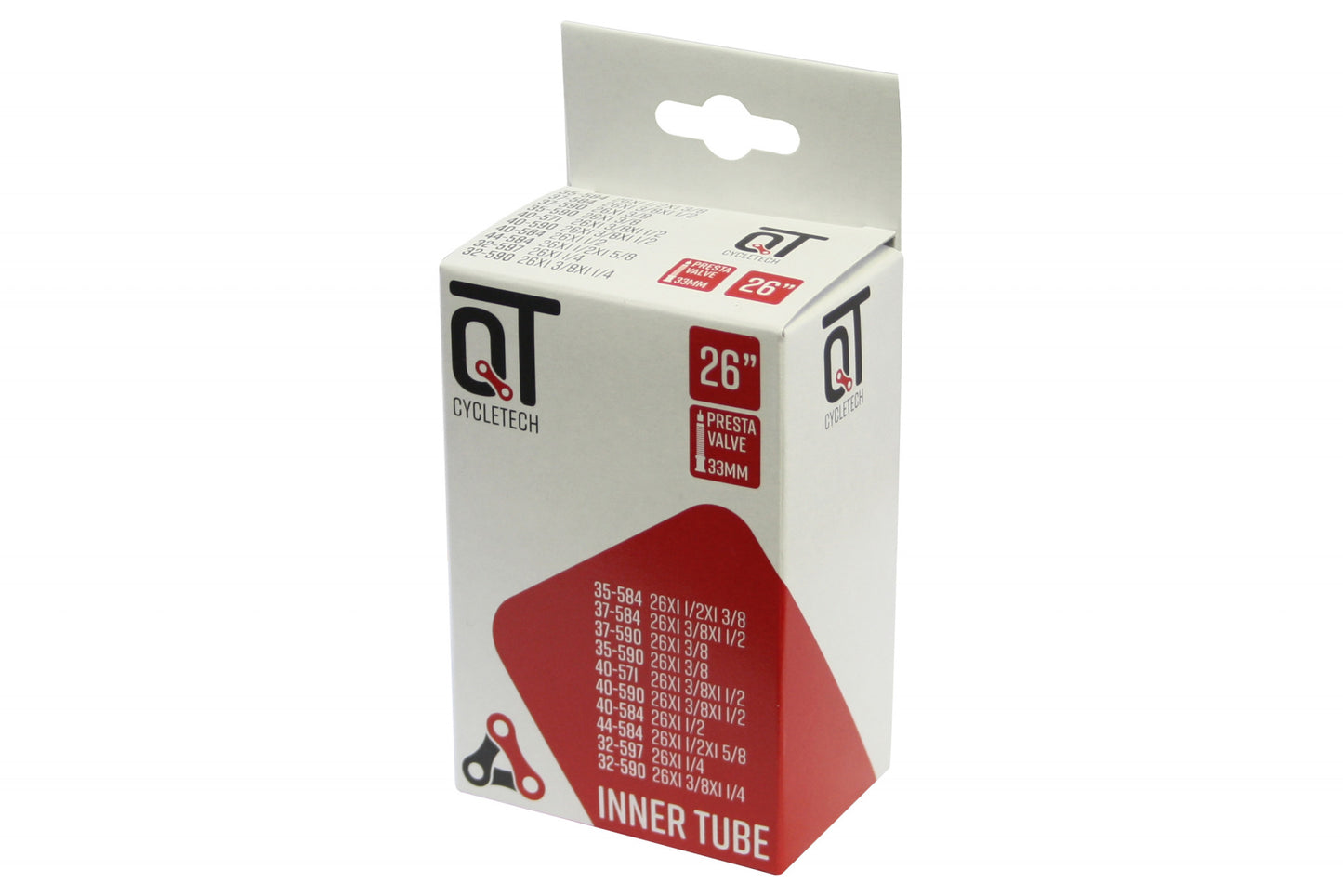 Qtcychectech Qt Tubo interno 26 pollici SV12 33mm 26x13 8 37-590 SV 33 mm 2217367