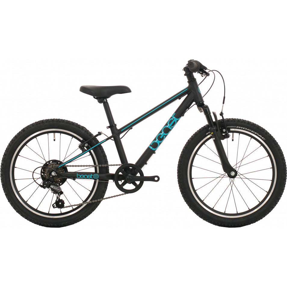 La bestia de 20 pulgadas 26 cm niños 6v v frenos azules azules