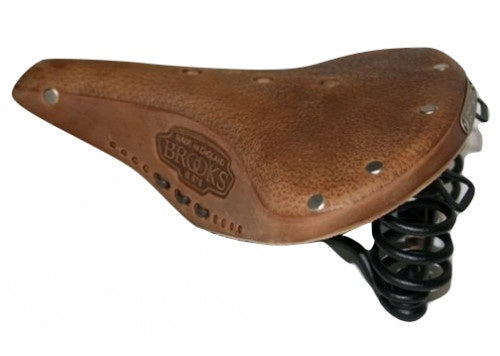 Brooks B67s Saddle Men in pelle marrone
