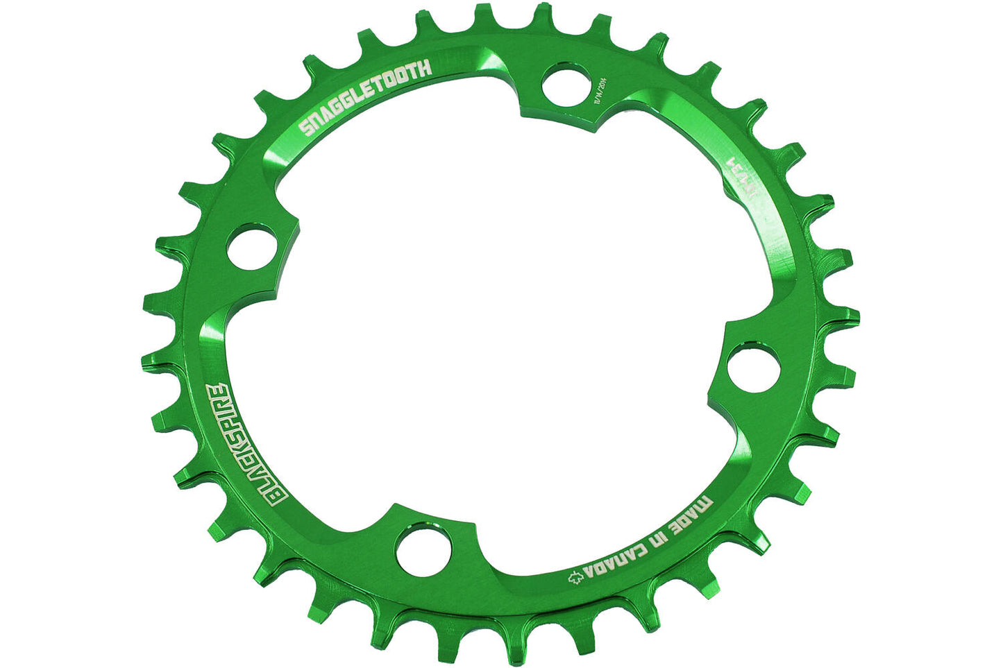 Blackspire - catena top snaggletooth 104 34 verde