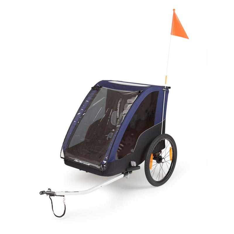 Duo de PoliSport Fietskar - Azul, 2 niños, 20 pulgadas, 41 kg