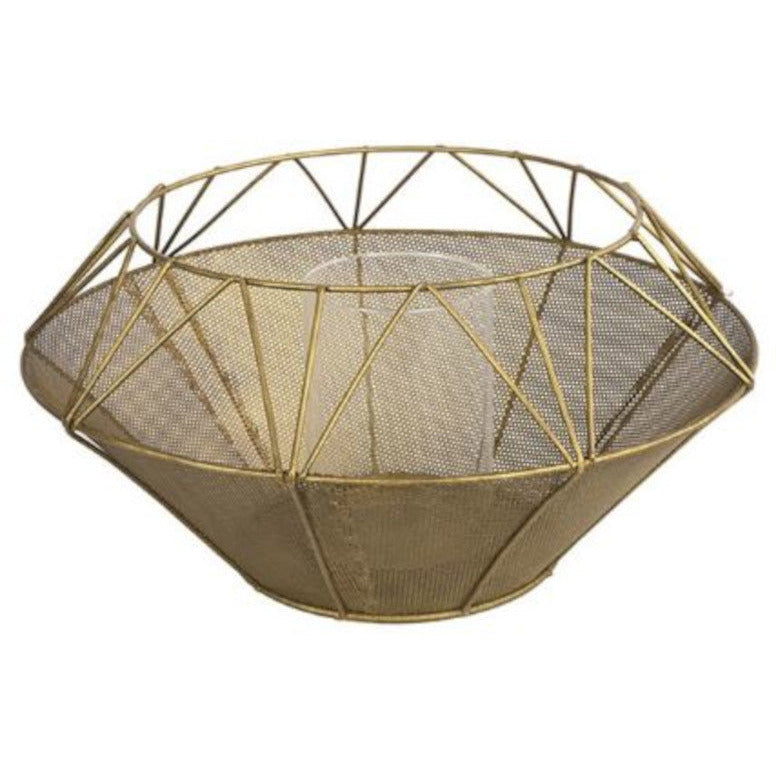 HISLI HANSLI HANSLI TILECTOR 37 x 18.5 cm de oro de acero