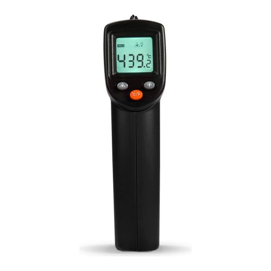 Termometro cozie a infrarossi fino a 530 ° C Oranje nero
