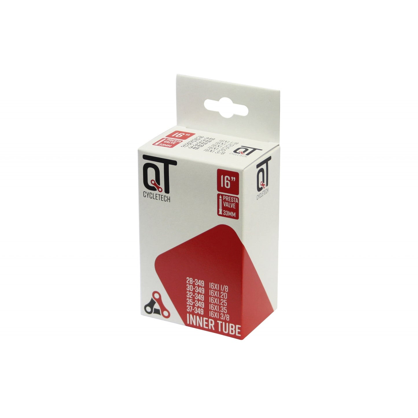 QtCyChectech Qt Interner Tube Sv4 16x13 8 28 37-349 SV 33 mm 2217342