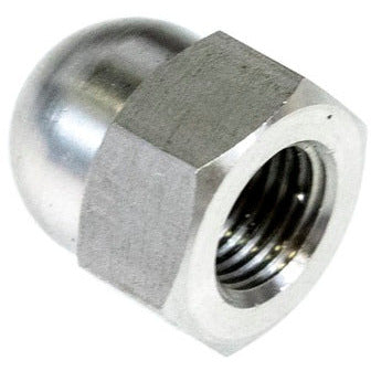 Kgs Tuerca M 12 Acero inoxidable D1587 Motor de rueda delantera Plata