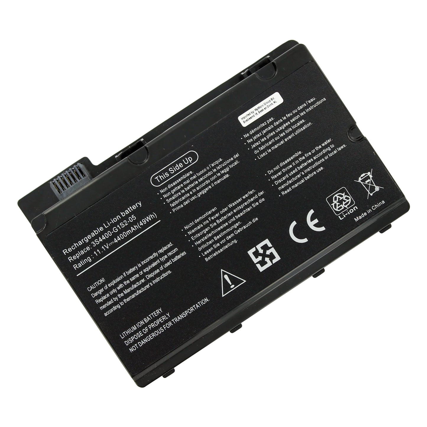 Batteria per laptop Blu-Basic 4400Mah