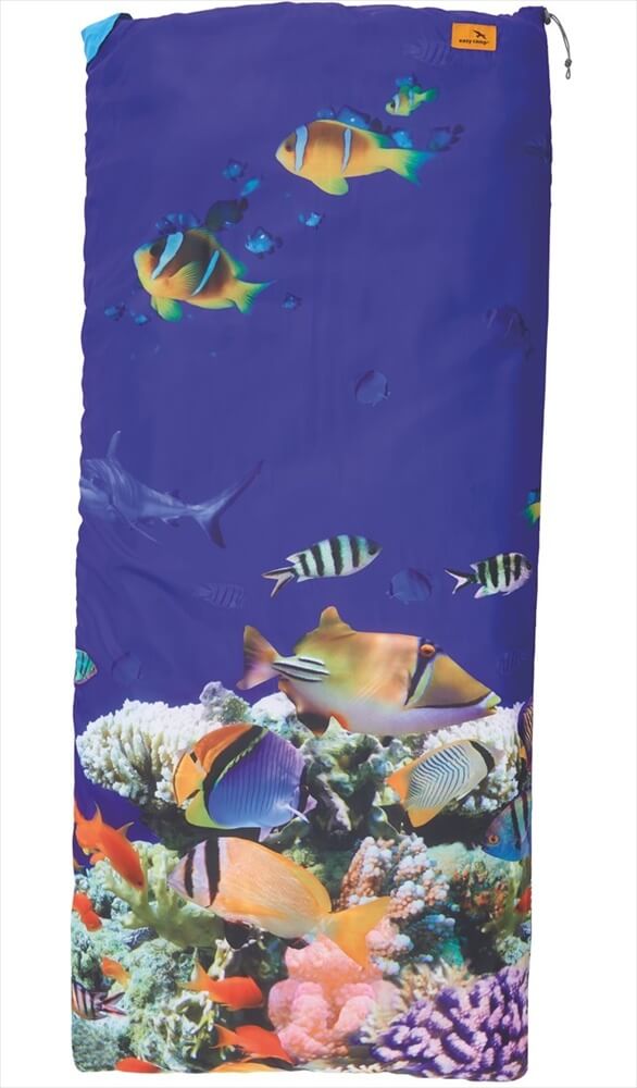 Acuario de sacos de dormir para niños fáciles de campamento